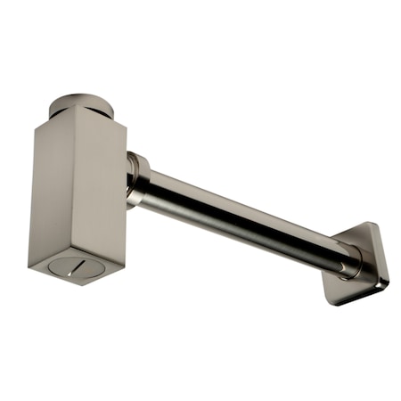 Alfi Brand Brushed Nickel Solid Brass Square Modern Decorative Bottle P-Trap AB9026-BN